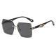 European And American Frameless Trimming Sunglasses Fashion