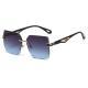 European And American Frameless Trimming Sunglasses Fashion
