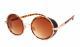 UV400 Retro Metal Round Frame Sunglasses