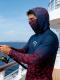 Fishing Hoodie Sailing Shirt Surfing Face Cover Neck Summer Men Long Sleeve Hunting Jersey Camisa De Pesca Performance Fish Gear Beach Tops Wear Climbing Uniform Angling