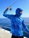 Fishing Hoodie UPF 50 Anti UV Sailing Shirt Surfing Face Cover Neck Summer Men Long Sleeve Hunting Jersey Camisa De Pesca Performance Fish Gear Beach Tops Wear Climbing Uniform Angling