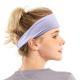 Wide Sweat-wicking Band For Sports Fitness, And Yoga