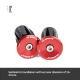 Aluminum Alloy Handlebar Plugs Bicycle Handlebar End Caps Mountain Bike Handlebar Expansion Plugs
