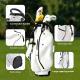 Golf Bag PU Leather Waterproof Portable Bracket