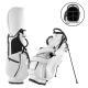 Golf Bag PU Leather Waterproof Portable Bracket