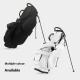 Golf Bag PU Leather Waterproof Portable Bracket