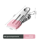 Dip plastic windproof clip-deduction with gourd-black-201 stainless steel-10 pieces-1 pack - Option1