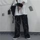 Lightning Print Sports Casual Pants