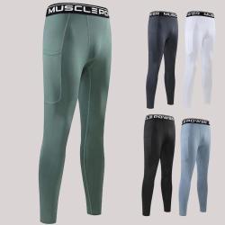 Quick-dry Pants Mens Bottoming Tights Trousers