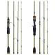 4 section fishing rod road sub rod short section carbon portable plug fishing rod