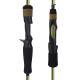 4 section fishing rod road sub rod short section carbon portable plug fishing rod