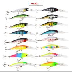 16pc Hybrid Mino Lure Lure Suit DWMI020