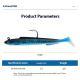 T-tail Soft Fish Jig Hook Lure Artificial Lure