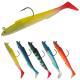 T-tail Soft Fish Jig Hook Lure Artificial Lure