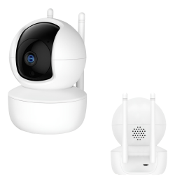 Yoosee Panoramic IP Security Camera Lamp Wifi 1080p Spy Camera White
