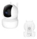 Yoosee Panoramic IP Security Camera Lamp Wifi 1080p Spy Camera White