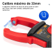 Digital Clamp Meter 40A-400A CAT III 600V NCV Digital Clamp Ammeter 40A-400A CAT III 600V NCV