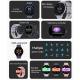 Blood Pressure Blood Oxygen Health Detection Bluetooth Calling Game Music Sport Step Counting Smart Watch
