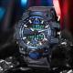 Mens Waterproof Sports Electronic Watch Dual Display Large