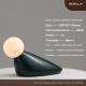 The Waterbird Moon - Luxury Spanish Alabaster & Aluminum Lamp