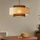 Zen-inspired Tea Room With A Chinese-style Rattan Chandelier