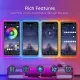 16.4/32.8Ft Neon Rope Lights,Flexible Led Rope Lights Control With App/Remote,Multiple Modes Rope Lights,Music Sync Light Strip For Bedroom