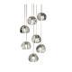 Crystal Glass Chandelier For Modern Duplex Staircases