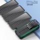 With Four-wire Large Solar Charging Unit Folding Wireless Charger Power Bank
