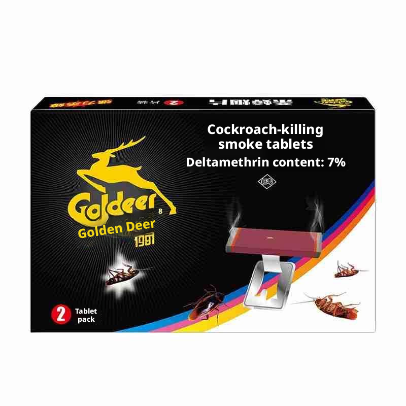 Cockroach killing cigarette tablets-2 tablets +2 brackets-1 box - Option1