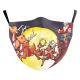 Christmas Light Shadow Digital Printing Double-layer Dust Mask