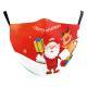 Christmas Light Shadow Digital Printing Double-layer Dust Mask
