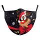 Christmas Beard Digital Printing Double Layer Dustproof Mask