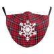 Christmas Beard Digital Printing Face Creative Double-layer Dust Mask