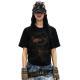 Slim-fit Straight-shoulder Short-sleeve T-shirt