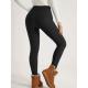 Womens High Waist Warm Fleece Lined Leggings
