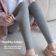 High Waist Leggings Womens Cotton High Elasticity