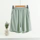 Pocket Shorts For Women, Summer Outerwear, High-waisted, Vertical Stripe Jacquard