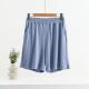 Pocket Shorts For Women, Summer Outerwear, High-waisted, Vertical Stripe Jacquard
