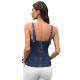 European And American Style Fashionable Simple Strap Denim Vest Top