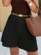 Fashionable Casual High-Waist Loose Straight-Leg Pants Womens Shorts