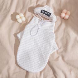 New Pet Base Shirt, Thin And Simple Striped Two-legged Shirt For Autumn And Winter, German Cat, Puppy, Dog And Cat Clothes