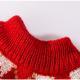 Thick And Warm Diamond-shaped Embroidered Cherry Small Flying Sleeve Sweaters For Dogs In Autumn And Winter, As Well As Pet Clothes For Small And Medium-sized Dogs And Cats