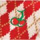 Thick And Warm Diamond-shaped Embroidered Cherry Small Flying Sleeve Sweaters For Dogs In Autumn And Winter, As Well As Pet Clothes For Small And Medium-sized Dogs And Cats