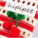 Autumn And Winter Dog Clothing, Warm, Hollowed-out Knitted Cherry Small Dog, Teddy Bichon, Cat Sweater, Pet Clothing