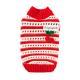 Autumn And Winter Dog Clothing, Warm, Hollowed-out Knitted Cherry Small Dog, Teddy Bichon, Cat Sweater, Pet Clothing