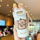 Adjustable Strap Portable Silicone Spout Drinking Cup