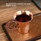 Household Hammered-Texture Thickened Creative Master Cup Single Cup Copper Tea Set
