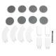 Lazy Susan Turntable For Dining Table Tabletop Rotating Serving Tray 360