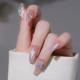 Pearl Broken Aurora Butterfly Wear Nail Tip