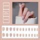Pearl Broken Aurora Butterfly Wear Nail Tip